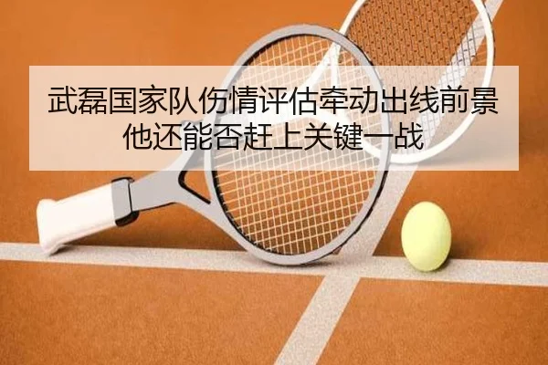武磊国家队伤情评估牵动出线前景他还能否赶上关键一战